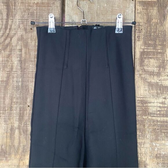 NWT Helsa The Cigarette Pant Black ultra high rise flares bells Revolve XS - Picture 12 of 15